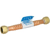 3/4" Corrugated Copper Water Heater Connector - 12"