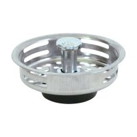 Replacement Basket - Stainless Steel - Rubber Flat Bottom