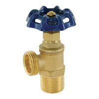 1/2" MIP Heavy Pattern Brass Boiler Drain with Stuffing Box